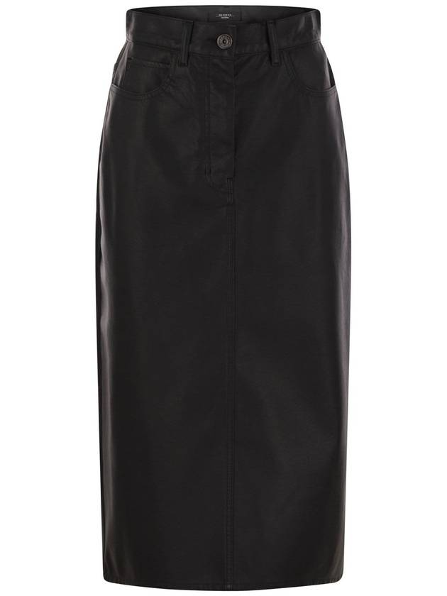 CANGA - Coated fabric skirt - WEEKEND MAX MARA - BALAAN 1