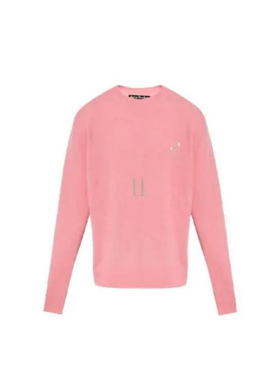 Crystal Logo Sweatshirt Tango Pink - ACNE STUDIOS - BALAAN 2