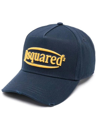 logo embroidery baseball cap hat BCM078105C00001 - DSQUARED2 - BALAAN 1