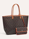 Saint Louis Saint Louis PM Tote Bag Black Tan - GOYARD - BALAAN 2