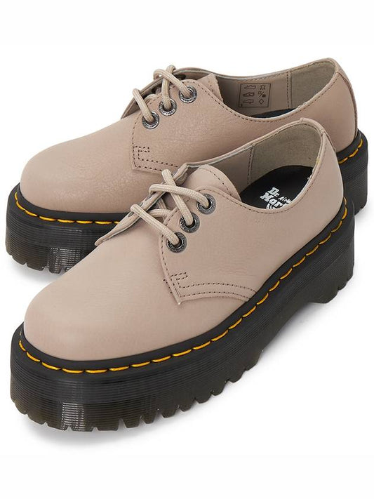 1461 II Pisa Leather Platform Derby Beige - DR. MARTENS - BALAAN 2