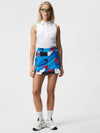 SS Women s Golf Amelie Mid Print Skirt Blue Big Bridge - J.LINDEBERG - BALAAN 5