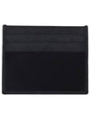 Re-Nylon Saffiano Leather Card Wallet Black - PRADA - BALAAN 3