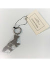 Tricolor Fox Metal Key Holder Silver - MAISON KITSUNE - BALAAN 8