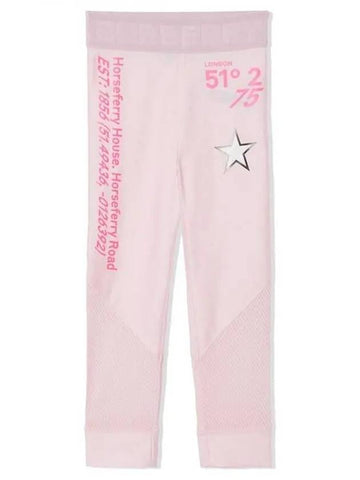 12th Anniversary Kids Women s Star Print Leggings Pink 8038495 Other 1012273 - BURBERRY - BALAAN 1