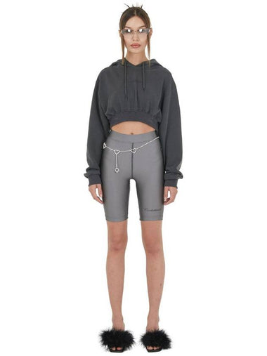 Cool Attitude Biker Shorts Grey - ITZAVIBE - BALAAN 1