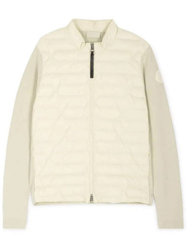 Women's Tricoat White Cardigan 9B00028 M1367 20O - MONCLER - BALAAN 1