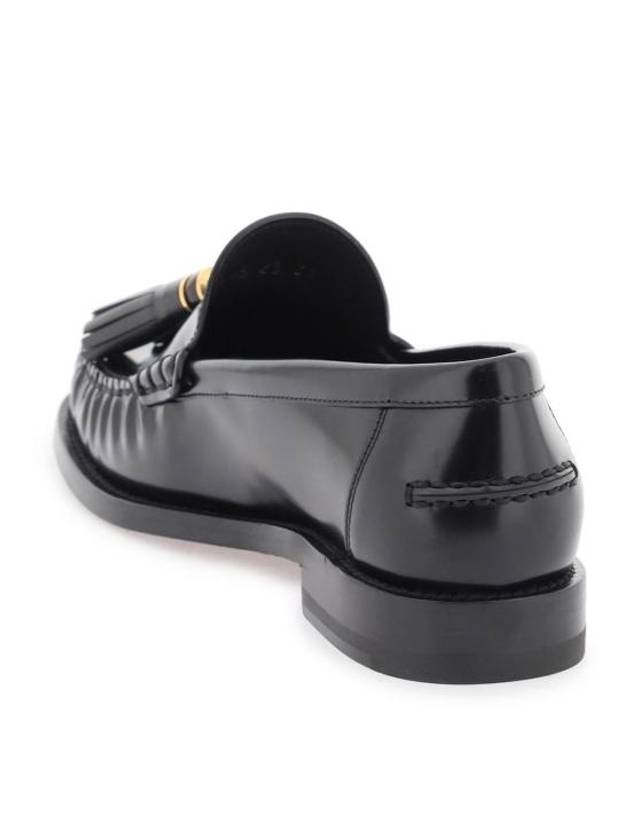 D Academy Brushed Calfskin Loafers Black - DIOR - BALAAN 4