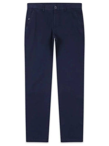 Golfwear Men's Stretch Straight Pants Navy - ONOFF - BALAAN 1