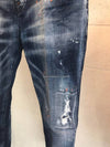 Women's Distressed Crop Jeans - DSQUARED2 - BALAAN.