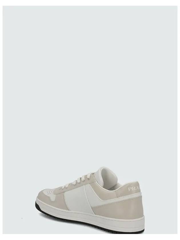 Downtown Calfskin Low Top Sneakers Bianco - PRADA - BALAAN 5