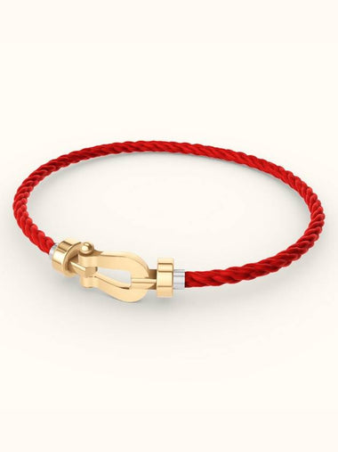 Posten bracelet medium yellow gold red 0B0069 6B0289 - FRED - BALAAN 1