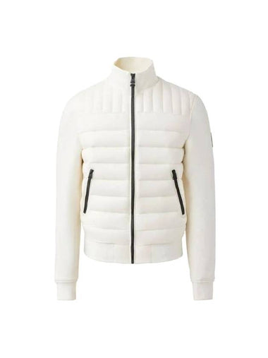 Collin Puffer Down Bomber Jacket Cream - MACKAGE - BALAAN 1