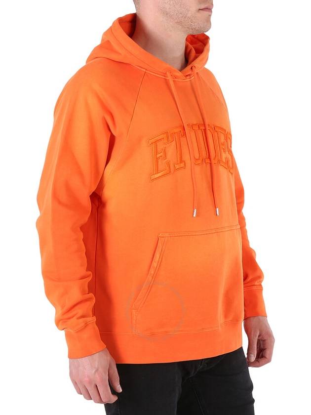 Etudes Men's Orange Racing Logo Cotton Hoodie, Size X-Small - ETUDES - BALAAN 2