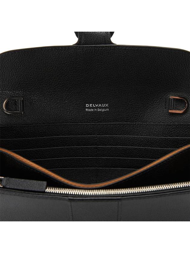 Brillant Chain Rodeo Calf Leather Long Wallet Black - DELVAUX - BALAAN 11