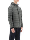 Loom Woven Chambers R Nylon Down TC Light Hoodie Down Jacket Green - STONE ISLAND - BALAAN 3