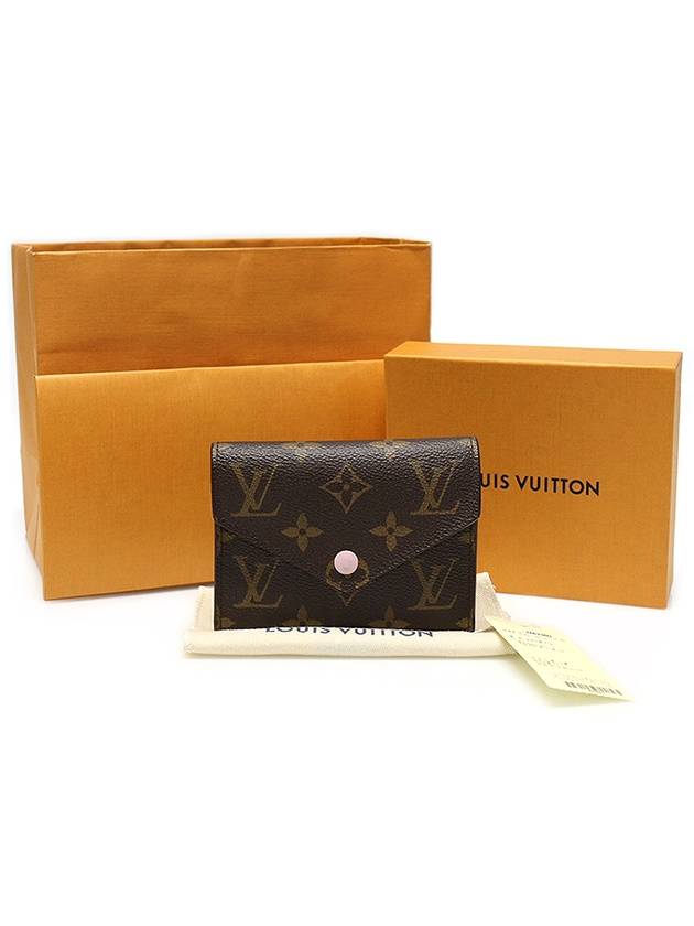 M62360 Monogram Canvas Rose Ballerine Victorine Wallet Bicycle - LOUIS VUITTON - BALAAN 2