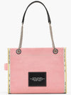 Denim Chain The Medium Tote Ribbon Pink 2F4HTT018H05 669 - MARC JACOBS - BALAAN 2