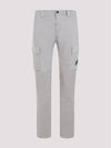 Stretch Sateen Ergonomic Lens Cargo Straight Pants Grey - CP COMPANY - BALAAN 1