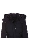 Betta Shearling Hooded Down Padding Black - MOOSE KNUCKLES - BALAAN 5