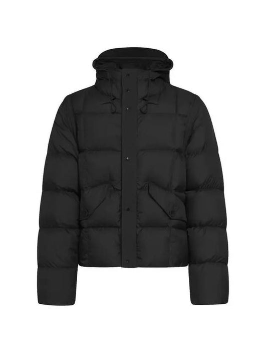 Hurricane Combo Down Padded Jacket Black - TEN C - BALAAN.