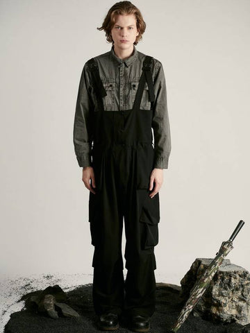 Unisex England Hunt Overall Suit Black - SMITH ARMOR - BALAAN 1