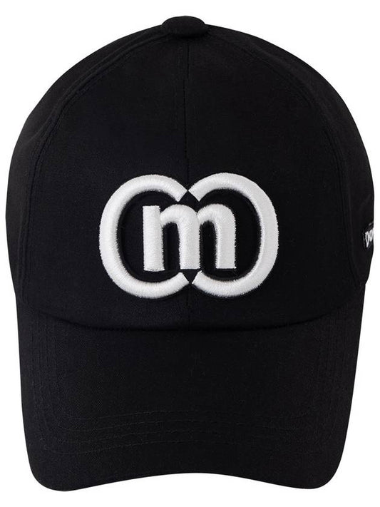 Golf Ribbon Decoration Big Logo Black White Ball Cap DO6212AC80-5 - DOYOUKNOWMC GOLF WEAR - BALAAN 1