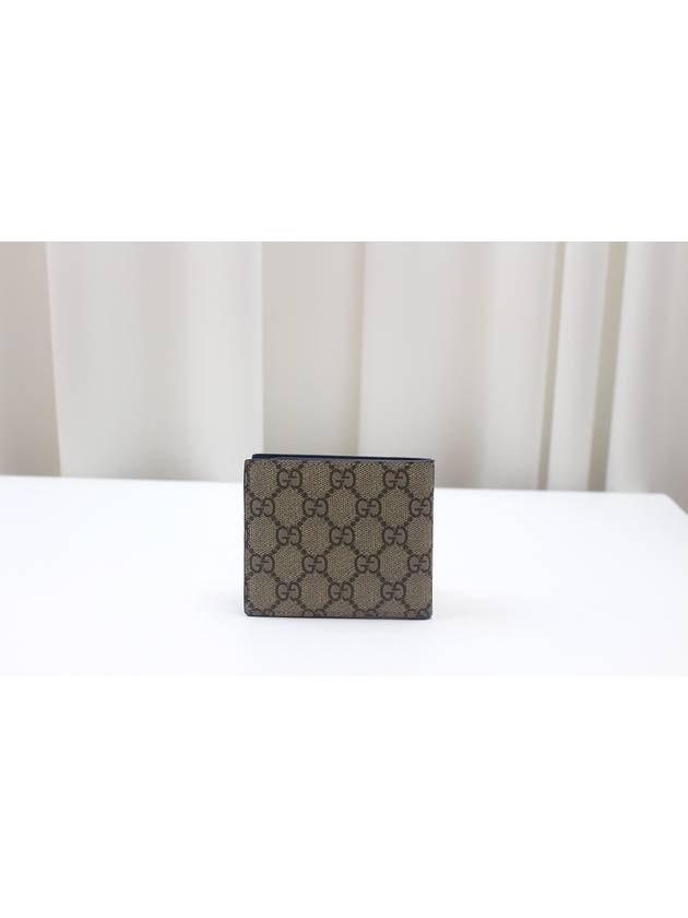 GG blue logo half wallet 768243 - GUCCI - BALAAN 2