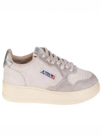 Medalist Leather Low-Top Sneakers Cream White - AUTRY - BALAAN 2