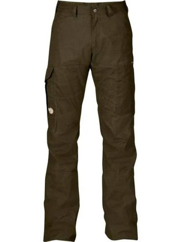 Men's Karl Pro Straight Pants Dark Olive - FJALL RAVEN - BALAAN 1