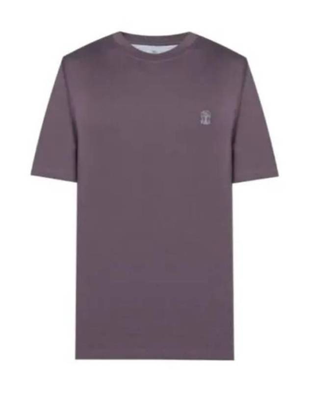 24 M0B138440 CSA11 logo short sleeve t shirt - BRUNELLO CUCINELLI - BALAAN 2