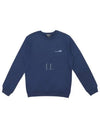 Men's Item Logo Sweatshirt Navy - A.P.C. - BALAAN 2