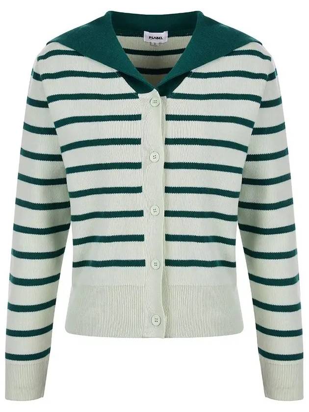 Sailor collar striped cardigan MK3AD304 - P_LABEL - BALAAN 11