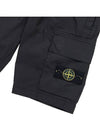 Cargo Pants Black Kids Shorts 7616L0701 V1029 - STONE ISLAND - BALAAN 3