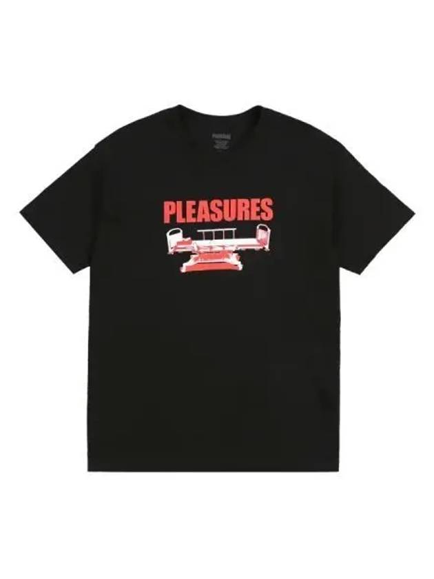 Bed short sleeve t shirt black - PLEASURES - BALAAN 1