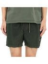 Swimming Nylon Trunk Shorts Dark Green - STONE ISLAND - BALAAN 3