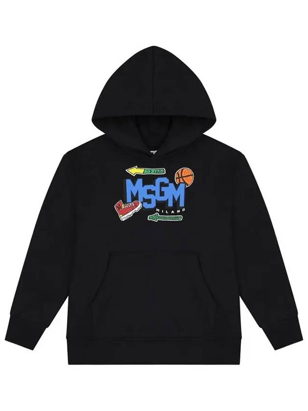 Kids Women s Logo Print Hoodie F4MSJBHS240 110 - MSGM - BALAAN 1