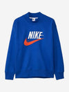 NSW Trend Over Sweatshirt Royal Blue - NIKE - BALAAN 1