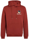 Fox Head Logo Hoodie Organge - BARBOUR - BALAAN 2