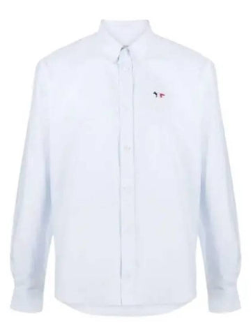 Tricolor Fox Patch Classic Shirt BD FM00400WC2010HM00400WC2010 WHP100 - MAISON KITSUNE - BALAAN 1