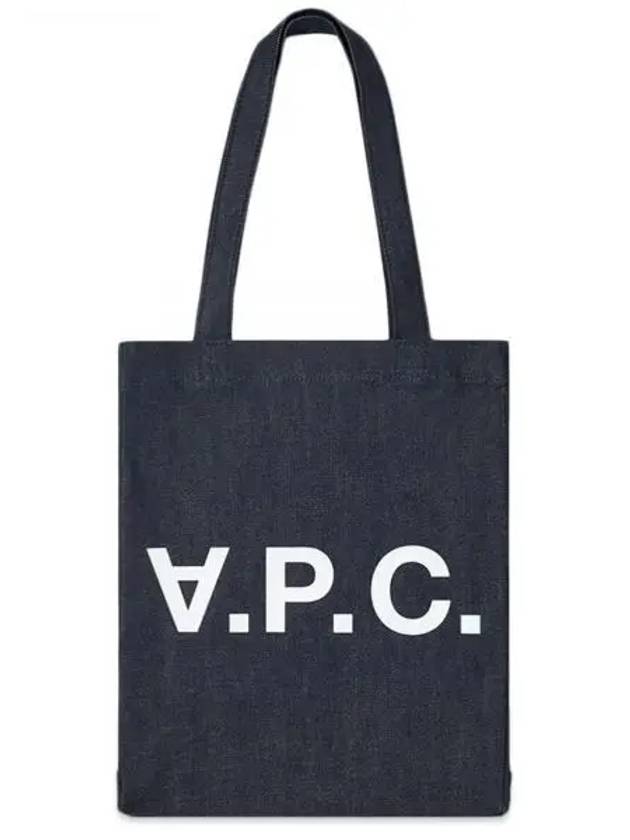 Laure logo denim tote bag blue - A.P.C. - BALAAN 2