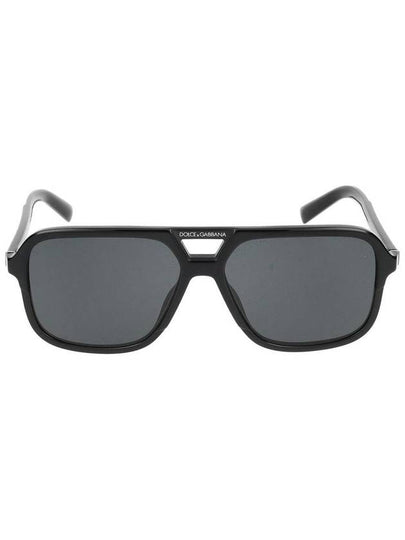 Sunglasses DG4354 501 81 TOP BLACK ON CRYSTAL - DOLCE&GABBANA - BALAAN 2