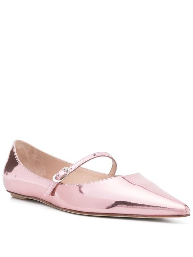 Stuart Weitzman Emilia Mary Jane Flat Shoes - STUART WEITZMAN - BALAAN 2