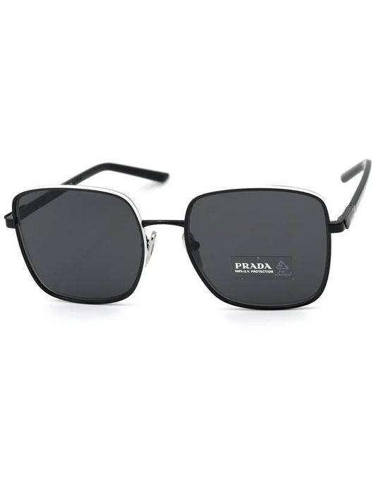 Eyewear Square Metal Sunglasses Slate Grey - PRADA - BALAAN 2