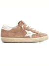 Superstar Suede Low Top Sneakers Pink - GOLDEN GOOSE - BALAAN 3