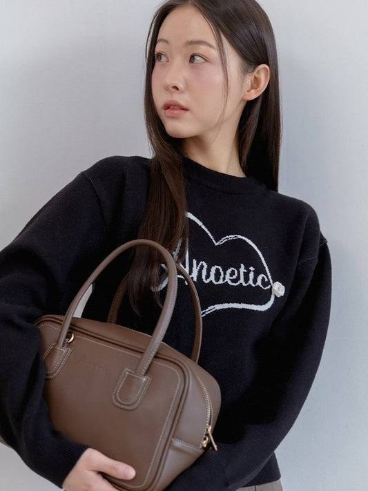 STITCH TOTE BAG_BROWN - ANOETIC - BALAAN 1