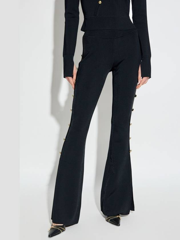 Versace Jeans Couture Knit Pants, Women's, Black - VERSACE - BALAAN 3