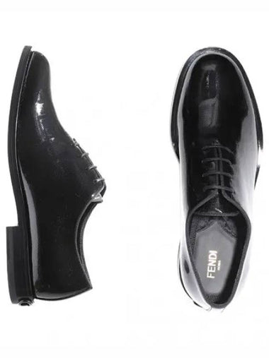 Patent leather lace up shoes - FENDI - BALAAN 1