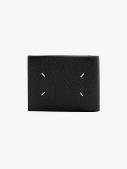 Stitch Outerwear Zipper Pouch Half Wallet Black - MAISON MARGIELA - BALAAN 2