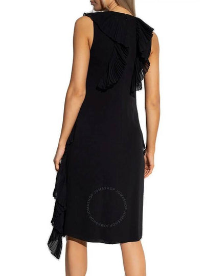 Burberry Windy Silk Ruffle Dress Brand Size 2 US Size 0 - BURBERRY - BALAAN 2